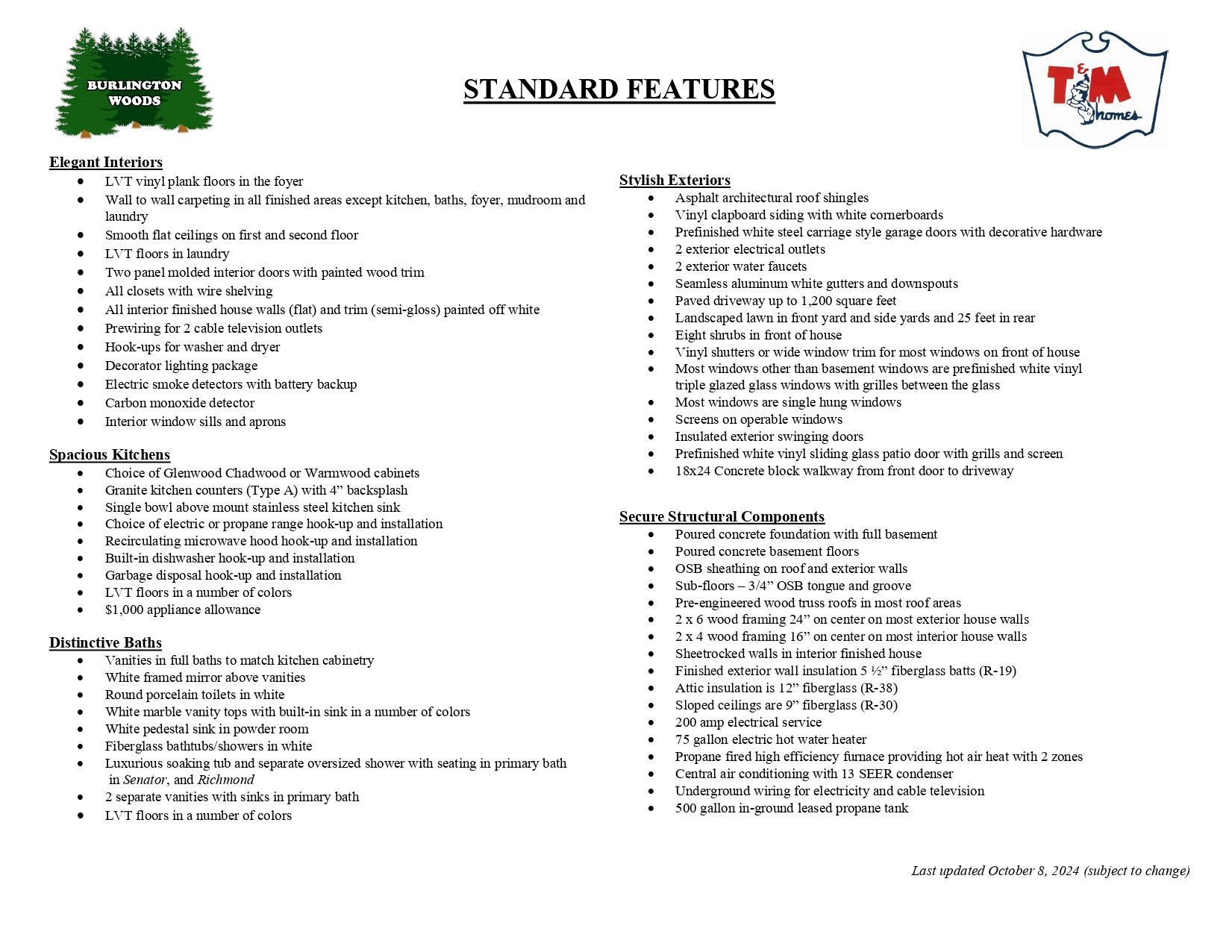 Burlington Woods Burlington - Suffield, CT