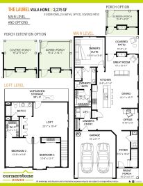 The Laurel - Spring Creek: Zion Crossroads, Virginia - Cornerstone Homes