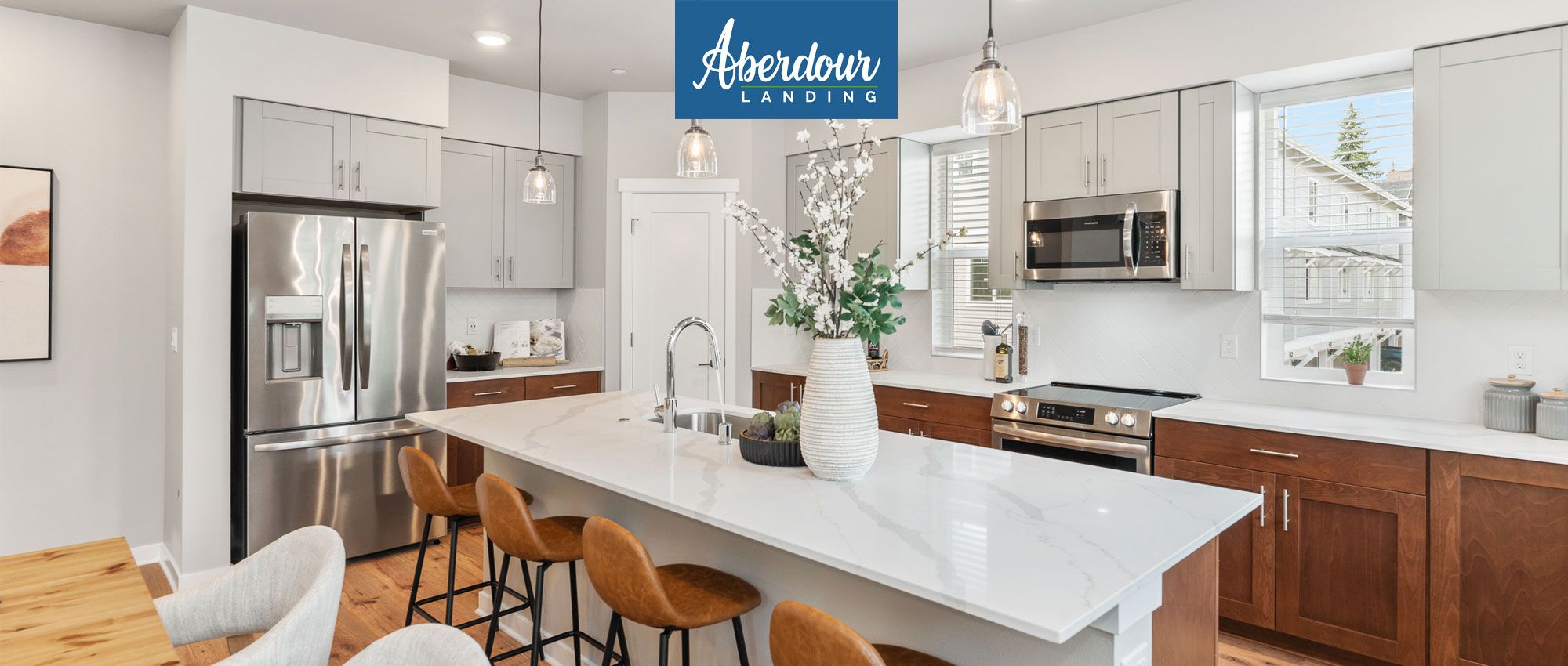 Aberdour Landing New Townhomes IN Bothell WA por Westcott Homes en Seattle-Bellevue Washington