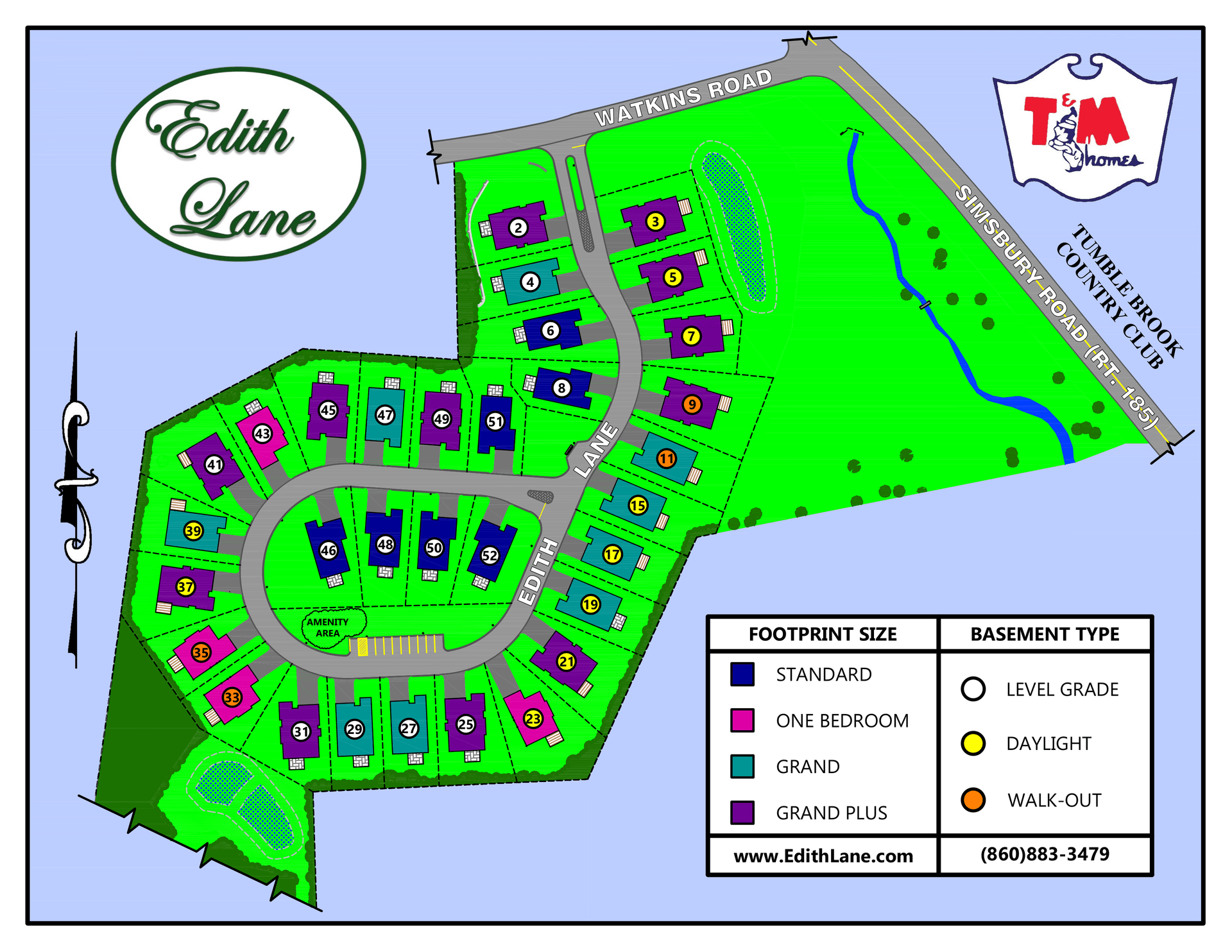 casa en Edith Lane Bloomfield por T&M Homes