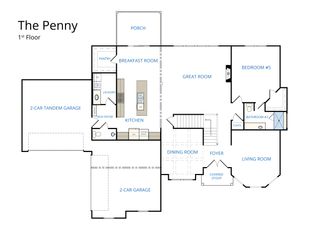 Sierra Lake por Almont Homes en Atlanta Georgia