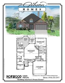 Teal Ridge por Gibson Homes en Tulsa Oklahoma