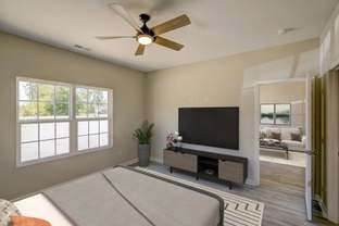 Model Home Popular Plan - Red Door Homes: Florence, South Carolina - Red Door Homes