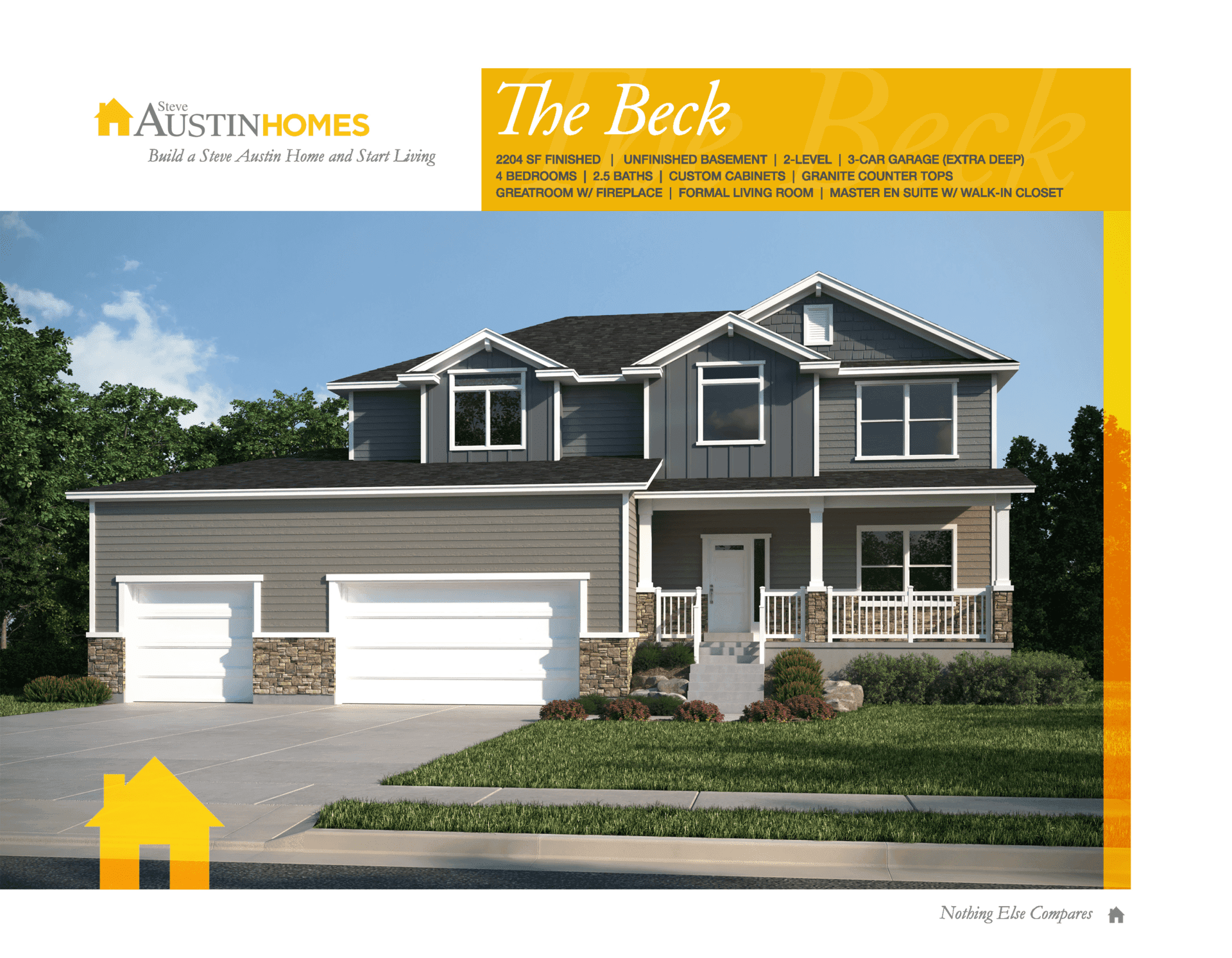 casa en Deer Crest Estates por Steve Austin Homes