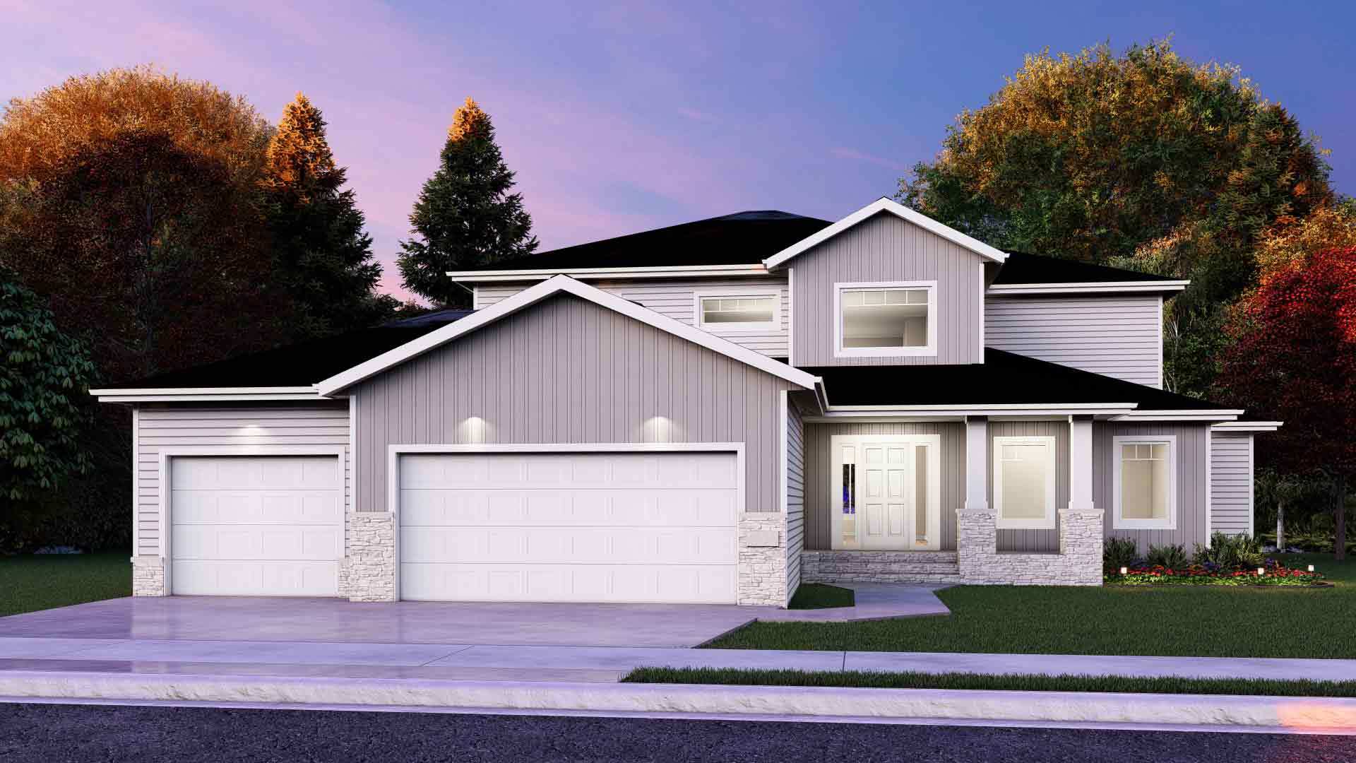 The Santa Monica Custom Floor Plan - The Wilds: West Fargo, North Dakota - Heritage Homes