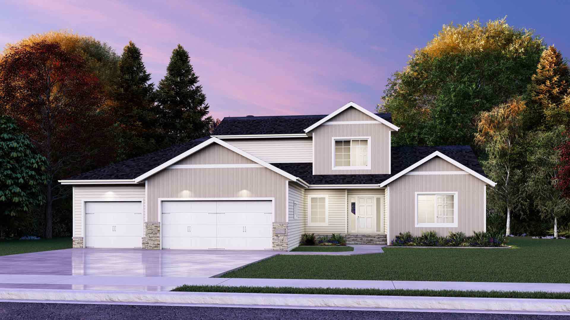 The Kennedy Modern Plan - The Wilds: West Fargo, North Dakota - Heritage Homes