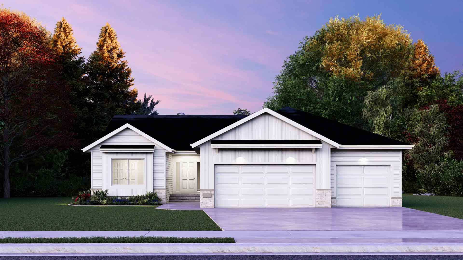 The Quincy Floor Plan - 6448: Fargo, North Dakota - Heritage Homes