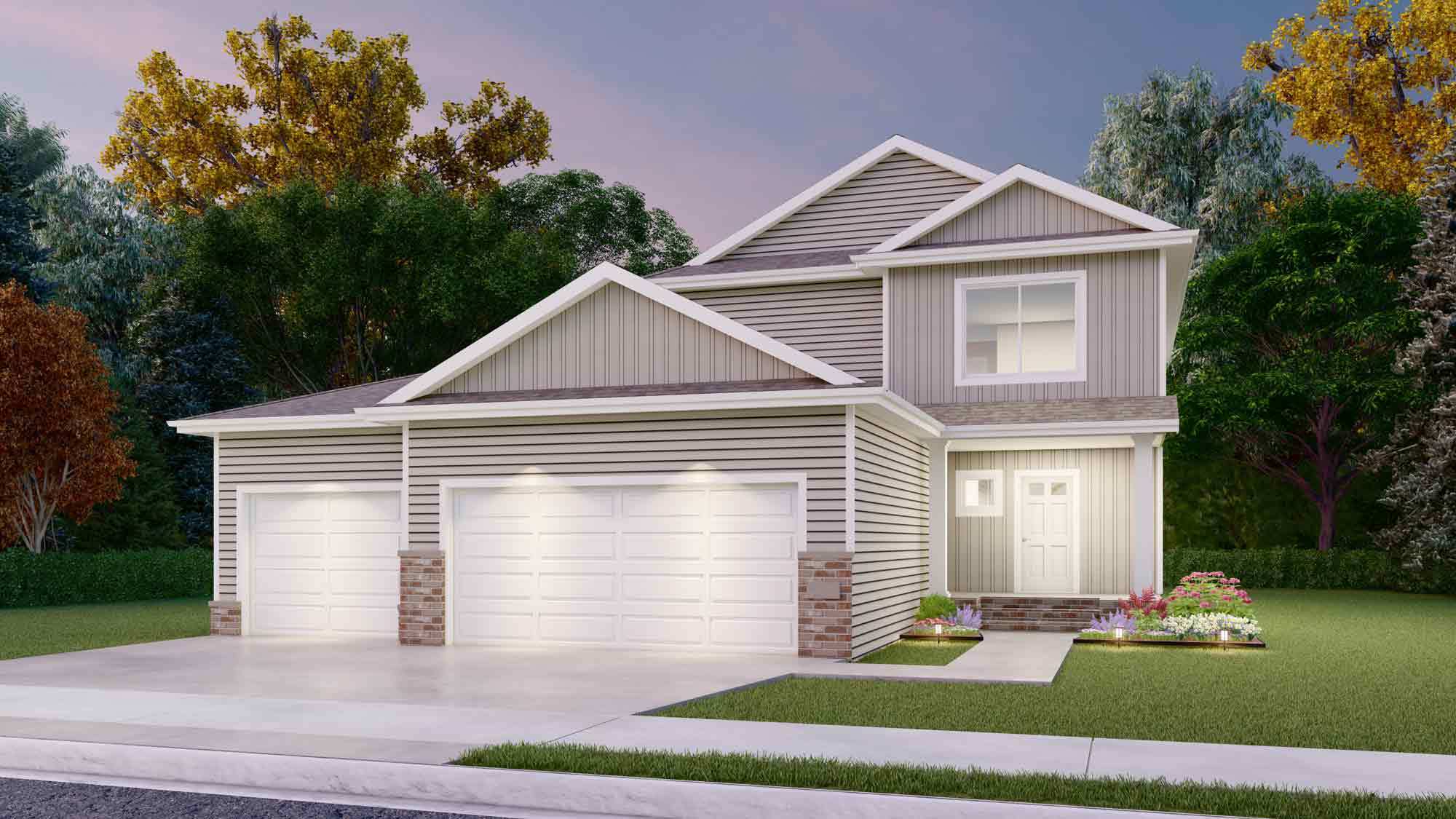 The Robinson Fargo ND Plan - The Ranch At The Wilds: West Fargo, North Dakota - Heritage Homes