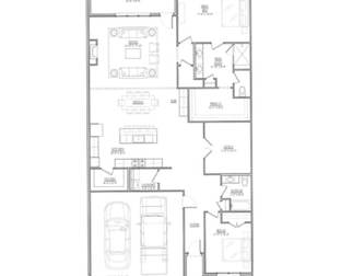 Interior Unit Main Floor Only 669 900 - Toland Construction: Auburn, Alabama - Toland Construction