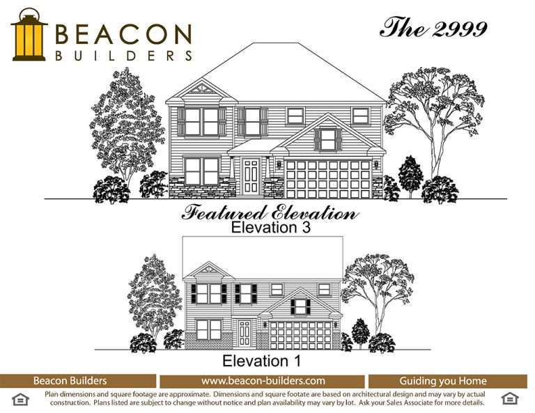 casa en Prominence Fields por Beacon Builders
