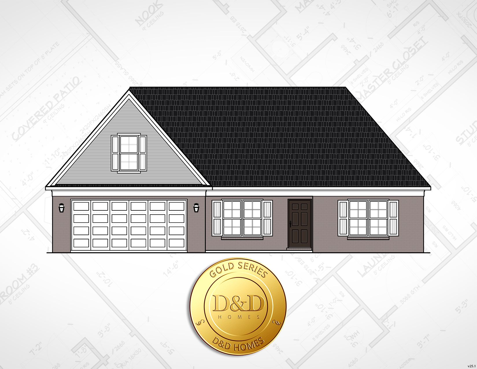 Oakwoods por D&D Custom Homes en Jackson Tennessee