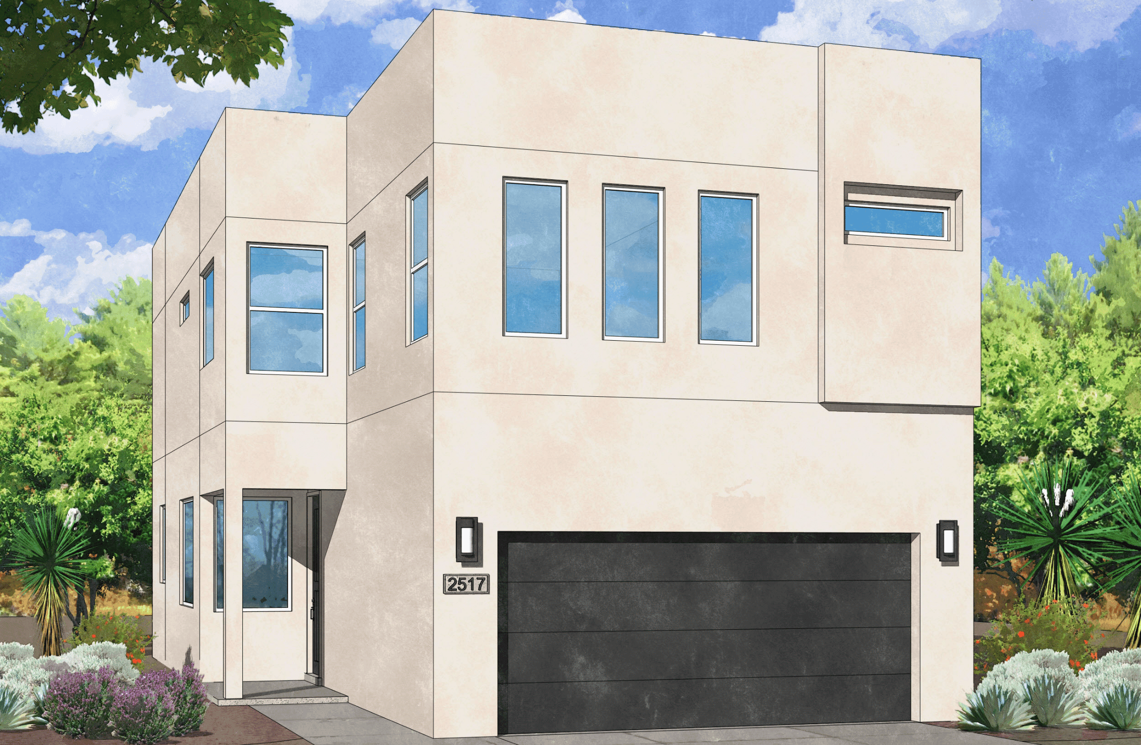 Wymont Place por Amreston Homes en Albuquerque New Mexico