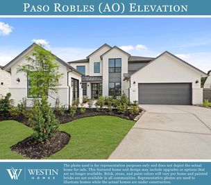 Paso Robles - Santa Rita Ranch: Liberty Hill, Texas - Westin Homes