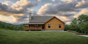Mountain State Log Homes por Mountain State Log Homes en Morgantown West Virginia