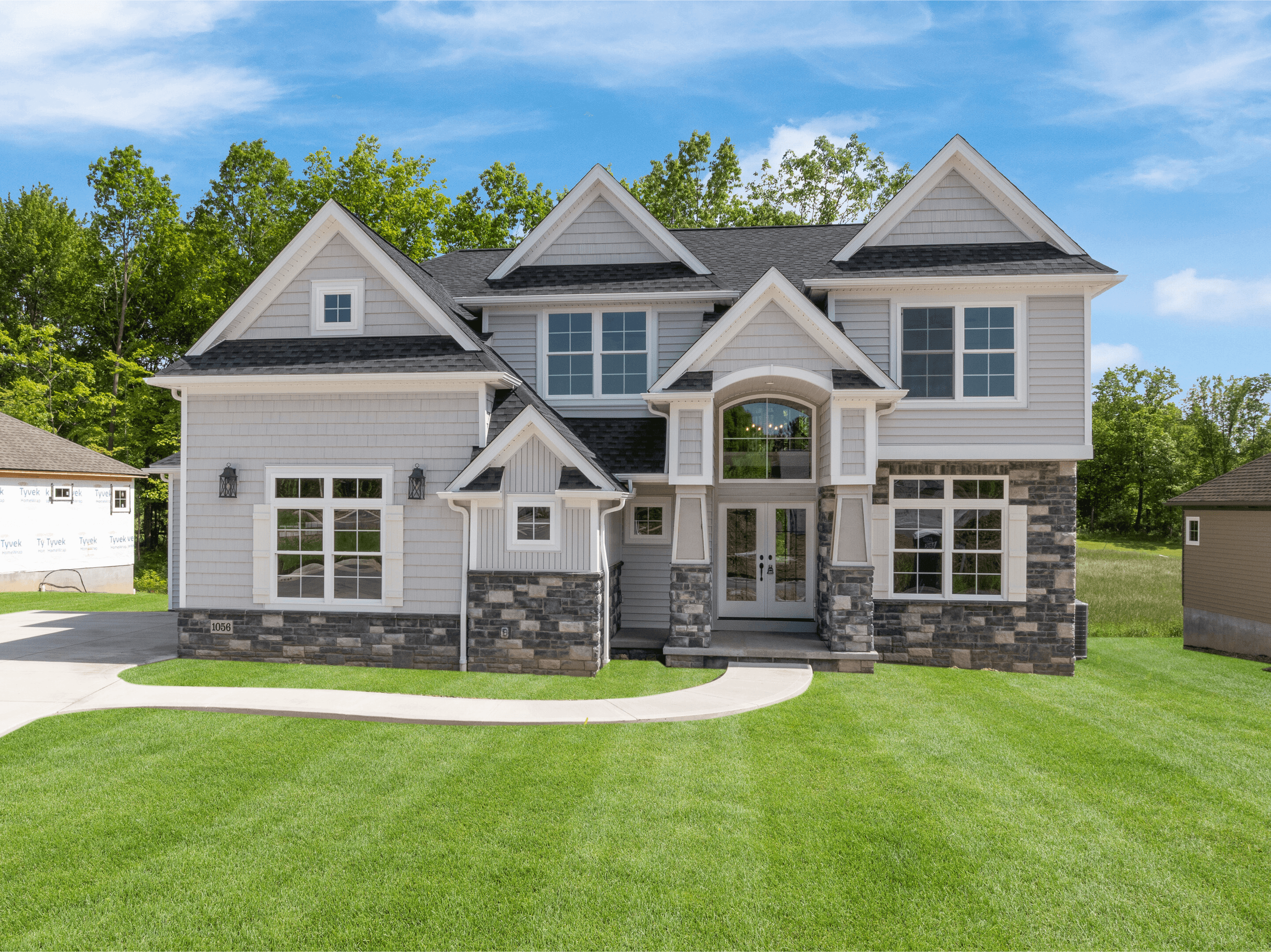 casa en Township Centre por Kraftech Homes