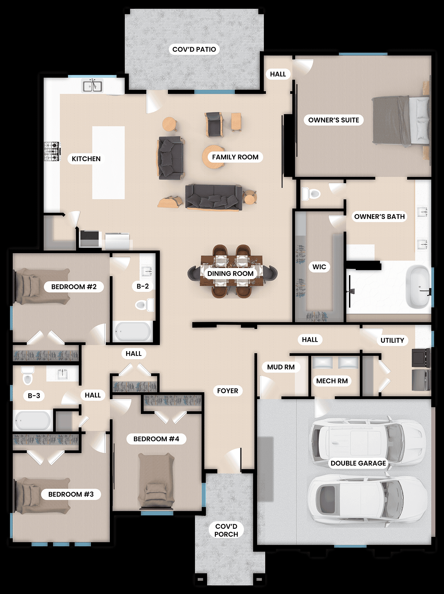 casa en Valley Ranch Unit 2 por Icon Custom Home Builder, LLC