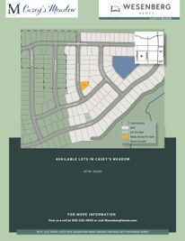 Casey’s Meadow por Wesenberg Homes en Appleton-Oshkosh Wisconsin