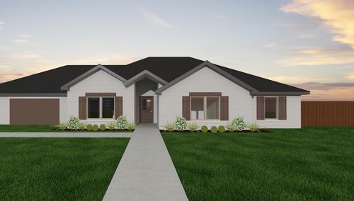 Hollywood Park por B&M Amarillo Homes en Amarillo Texas