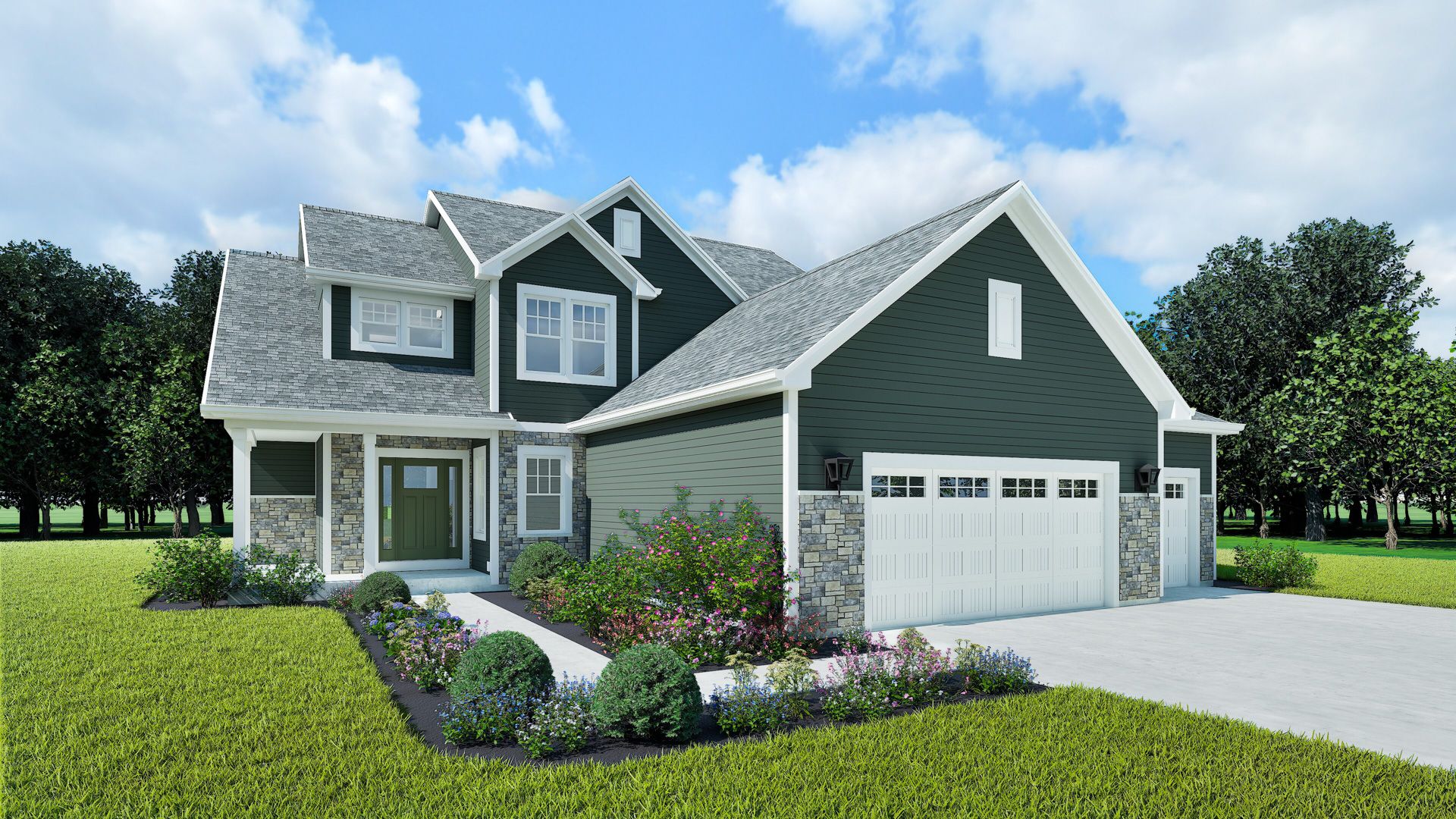 The Snyder Farm by Stepping Stone Homes in Milwaukee-Waukesha Wisconsin