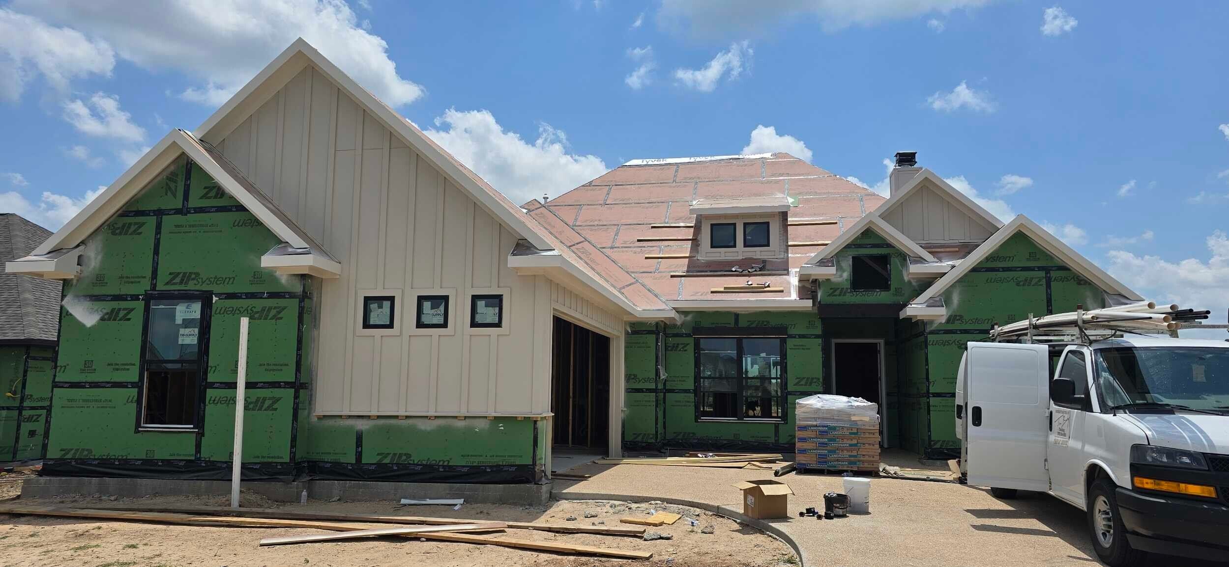 Greens Prairie Reserve por Ridgewood Custom Homes en Bryan-College Station Texas