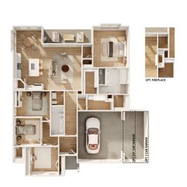 The Gables At Tioga por Red Gable Homes en Sherman-Denison Texas