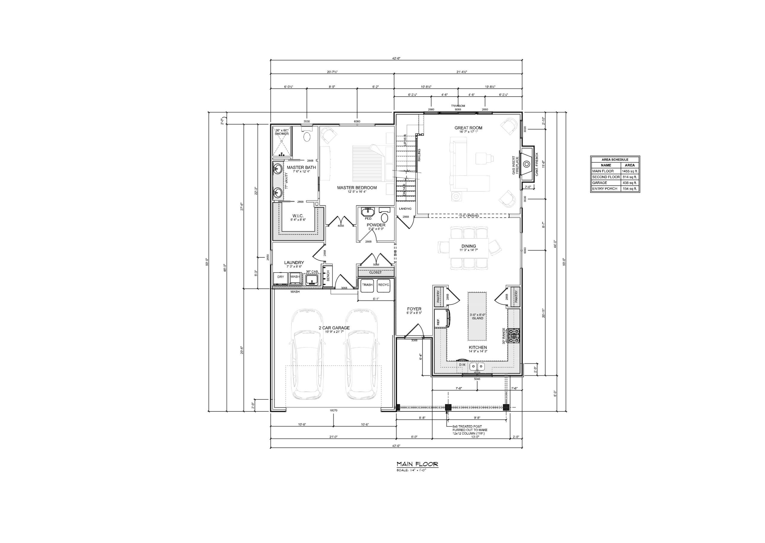 casa en Hawthorne Golf Estates por Payne and Payne Builders