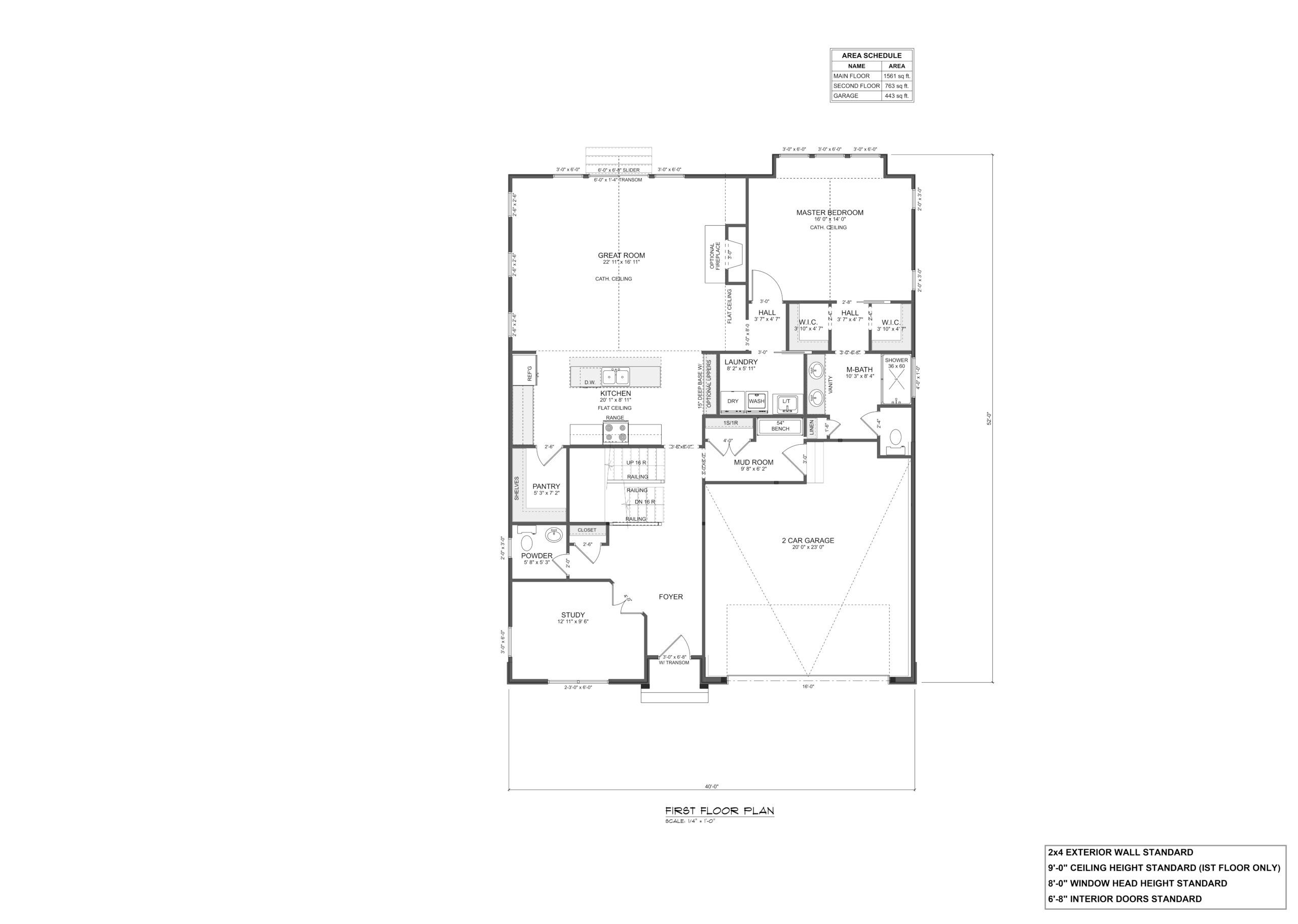 casa en Hawthorne Golf Estates por Payne and Payne Builders