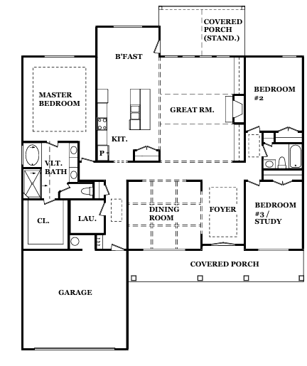 The Crest por JR Homes en Atlanta Georgia