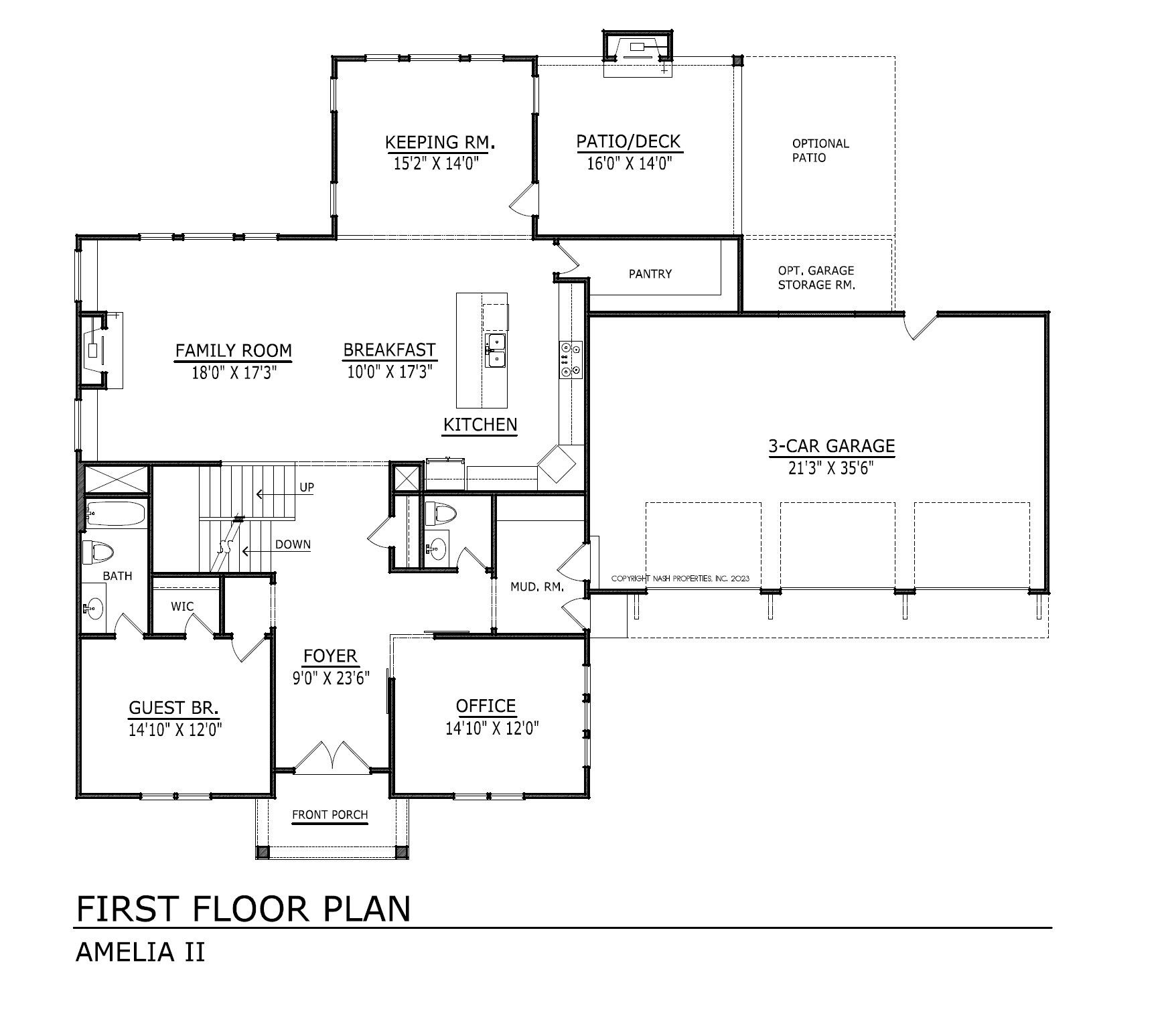 The Oaksbelmont por Nash Properties, Inc. en Atlanta Georgia