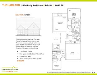 Plan Unknown - Barley Woods The Villas Of Fredericksburg: Fredericksburg, District Of Columbia - Cornerstone Homes