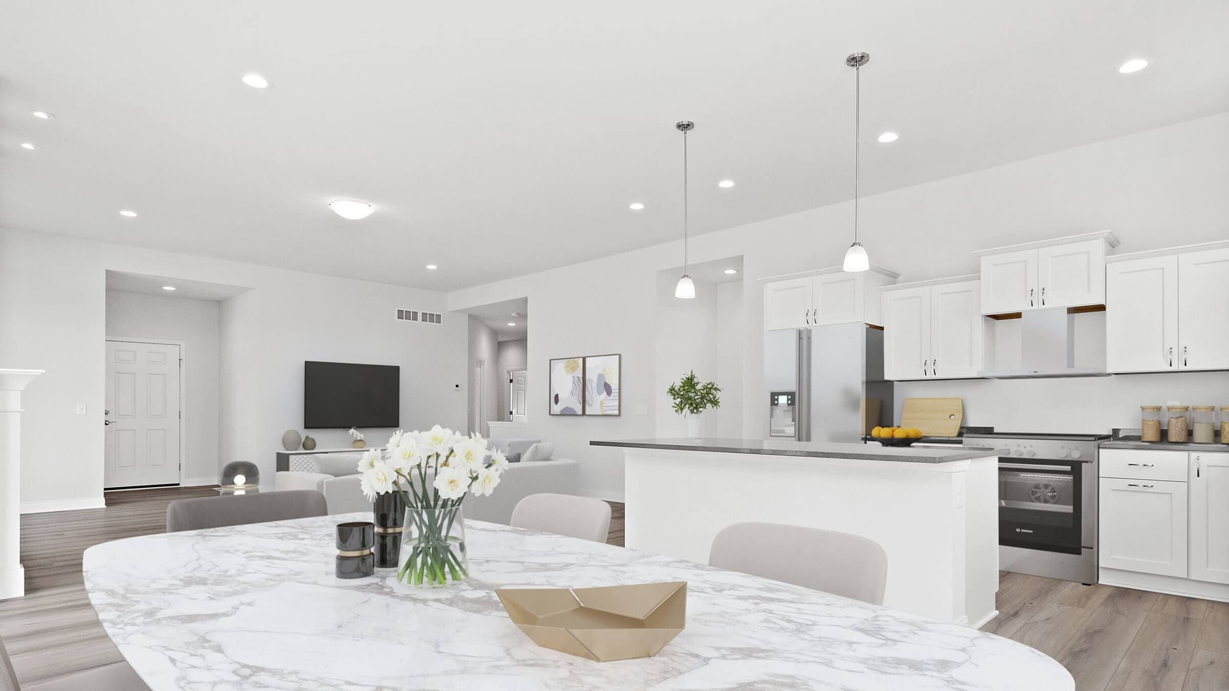 homes in The Gat Pewaukee Lake by Cornerstone Development