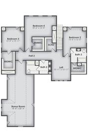 Bailey W Basement A - BC Stone Homes: Lagrange, Georgia - BC Stone Homes