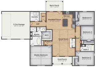 Abernathy A - BC Stone Homes: Lagrange, Georgia - BC Stone Homes