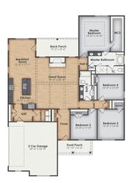 Blaylock A - BC Stone Homes: Lagrange, Georgia - BC Stone Homes
