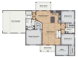 Franklin A - BC Stone Homes: Lagrange, Georgia - BC Stone Homes