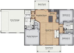 Williamson A - BC Stone Homes: Lagrange, Georgia - BC Stone Homes
