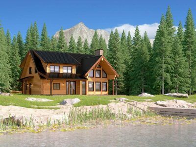 casa en Sierra Log & Timber por Sierra Log & Timber