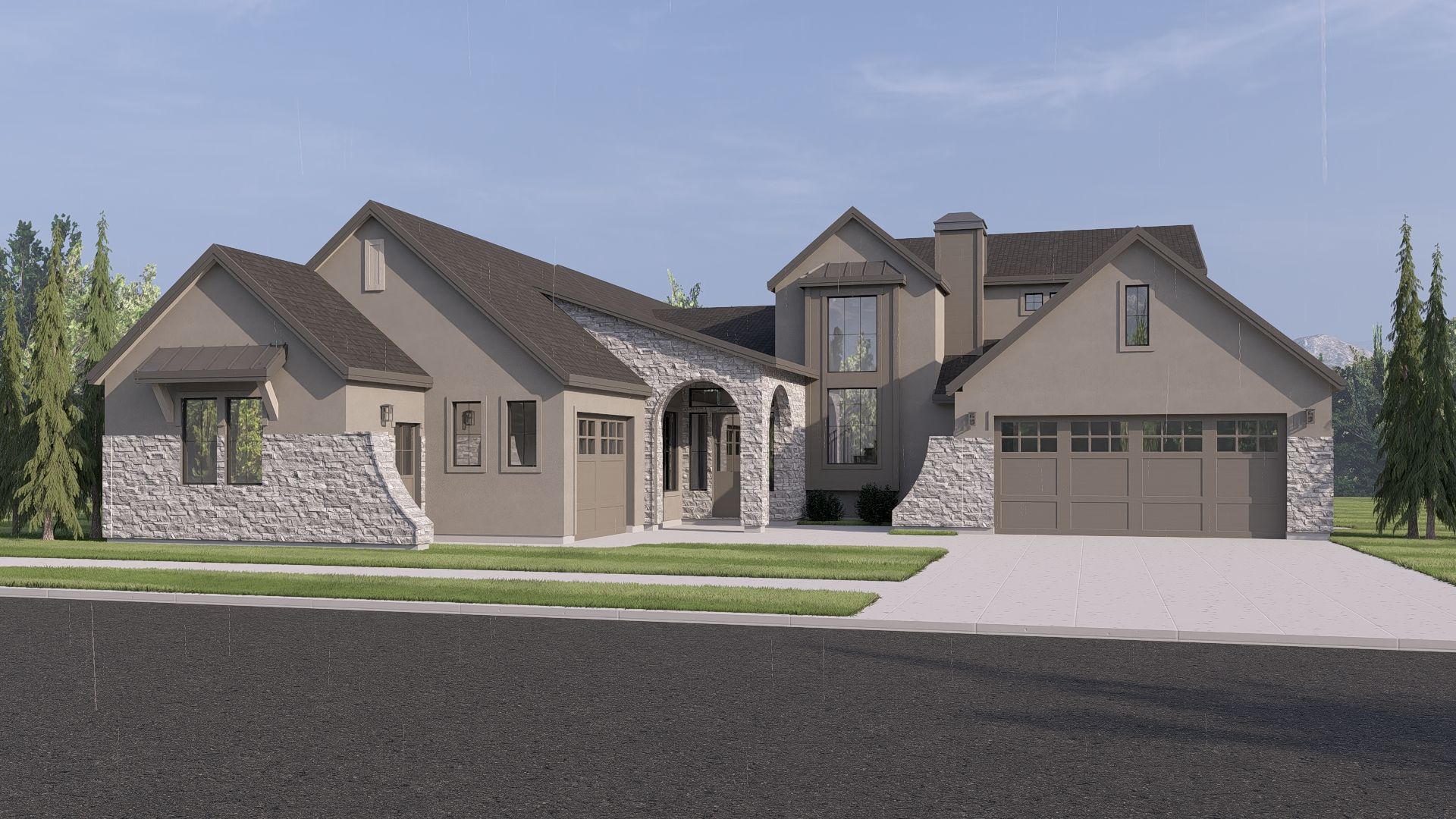 Valnova Homes Meridian Idaho por Core Building Co en Boise Idaho