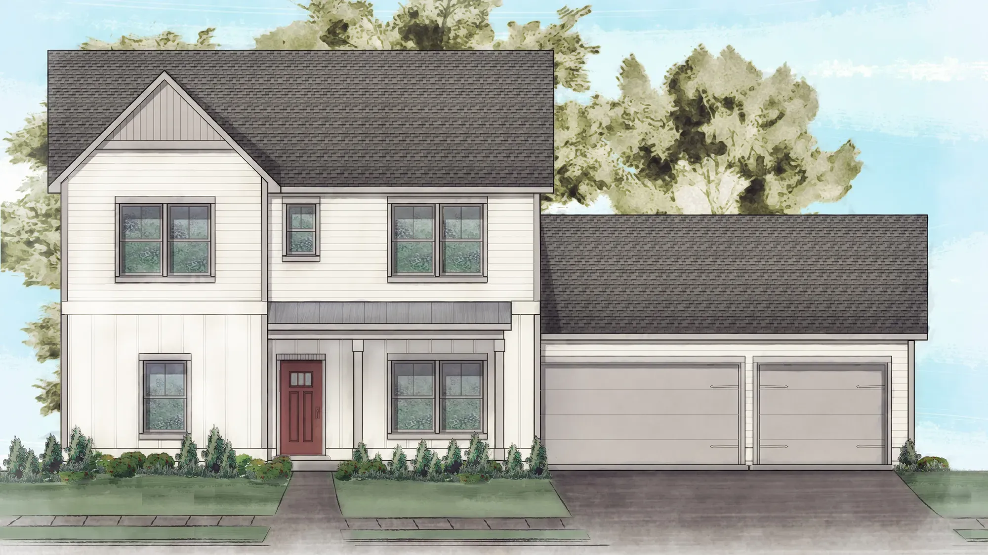 Woodley - Isaac's Gap: Sterrett, Alabama - Newcastle Homes.