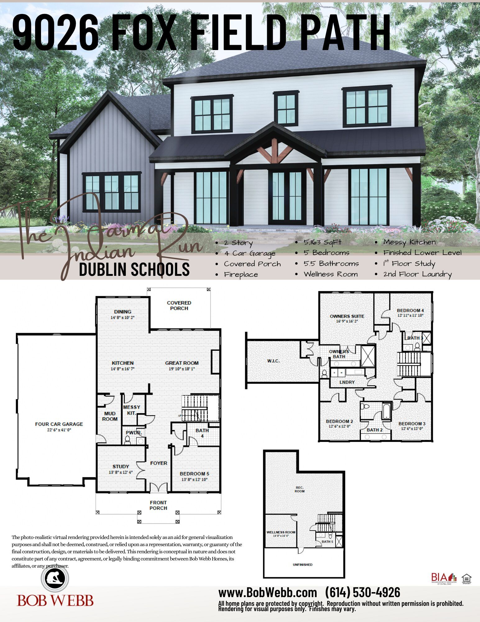 The Reserve At Scioto Bluffs – Customin Powell, Ohio por Bob Webb en Columbus Ohio