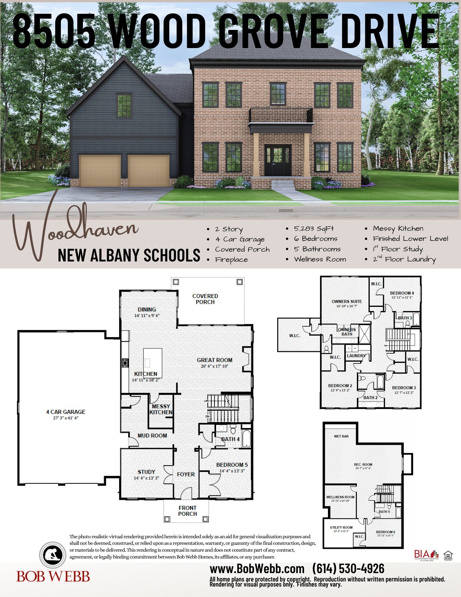 Plan Unknown - Woodhaven – New Albany Newby Bob Webb Custom Builder: New Albany, Ohio - Bob Webb