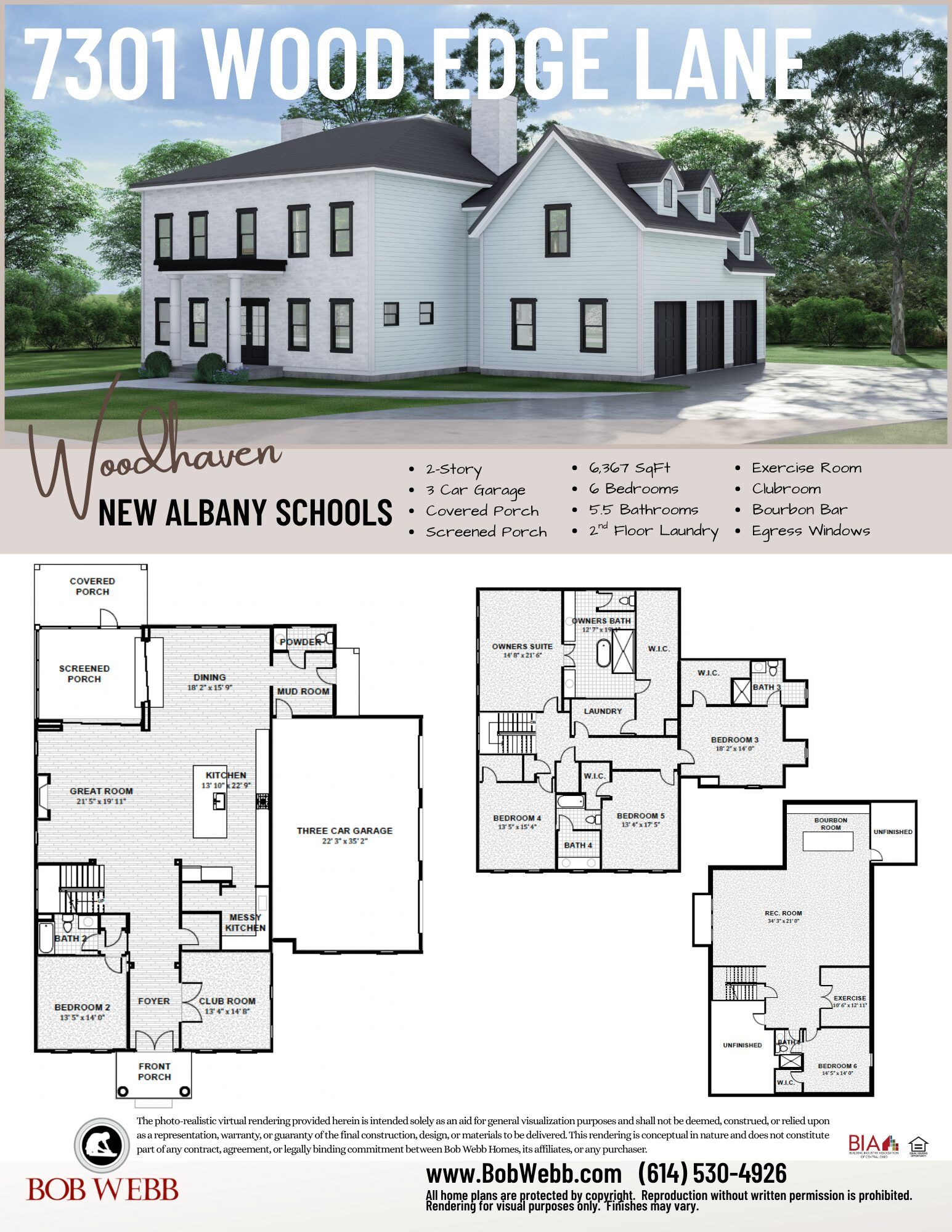 Woodhaven – New Albany Newby Bob Webb Custom Builder - New Albany, OH
