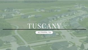 Tuscany por Greenland Homes en Des Moines Iowa