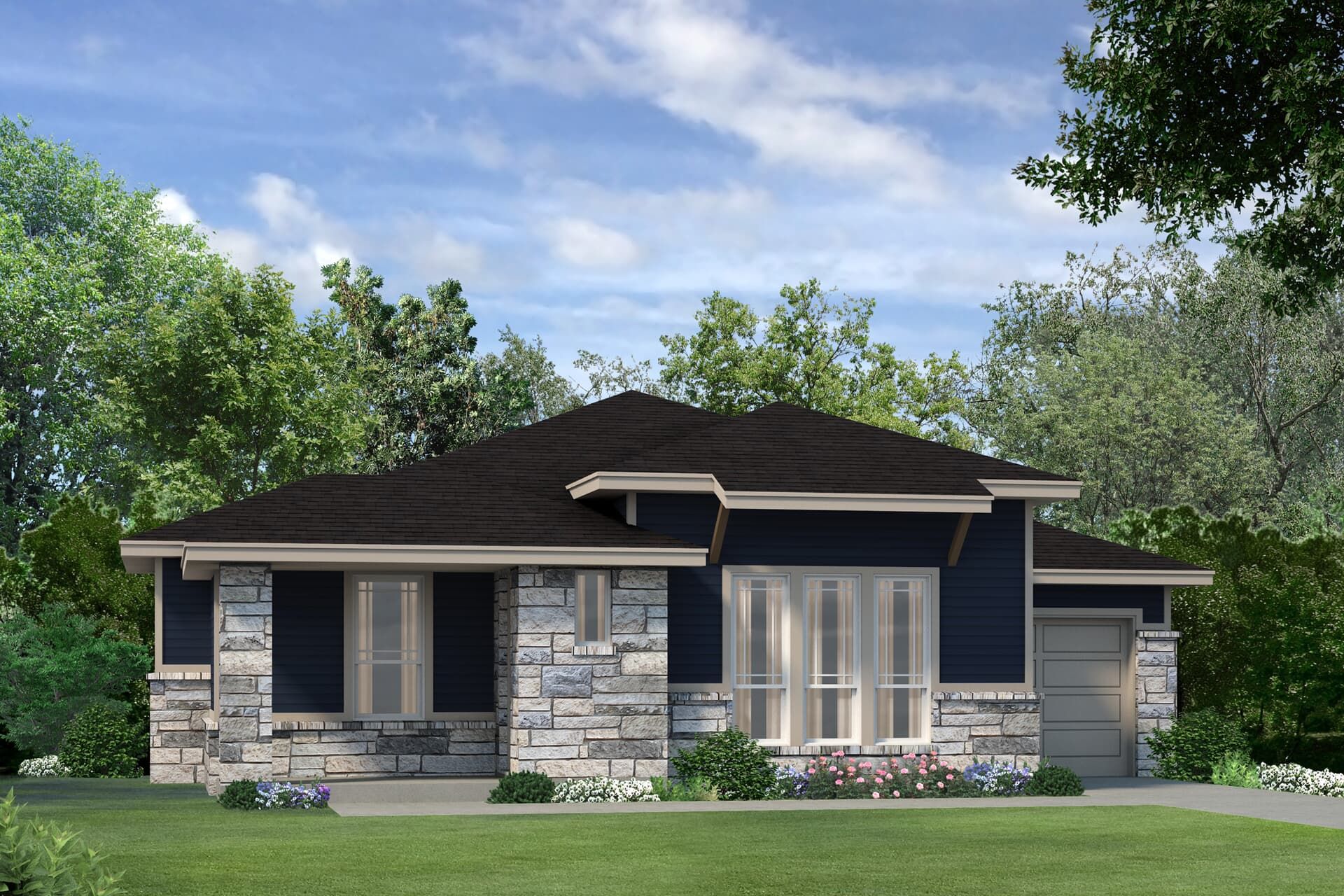 Nelson - Cottage at Kissing Tree: San Marcos, Texas - Brookfield Residential