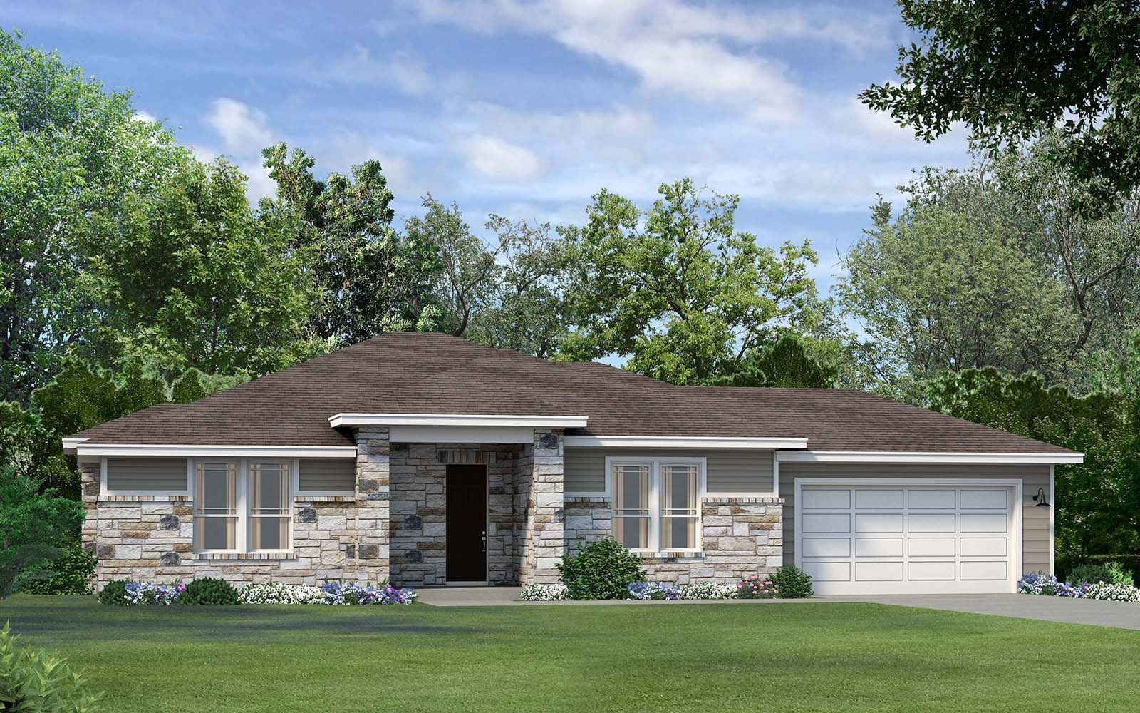 Trevino - Cottage at Kissing Tree: San Marcos, Texas - Brookfield Residential