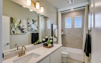 Urban Courtyard Homes at Easton Park por Brookfield Residential en Austin Texas