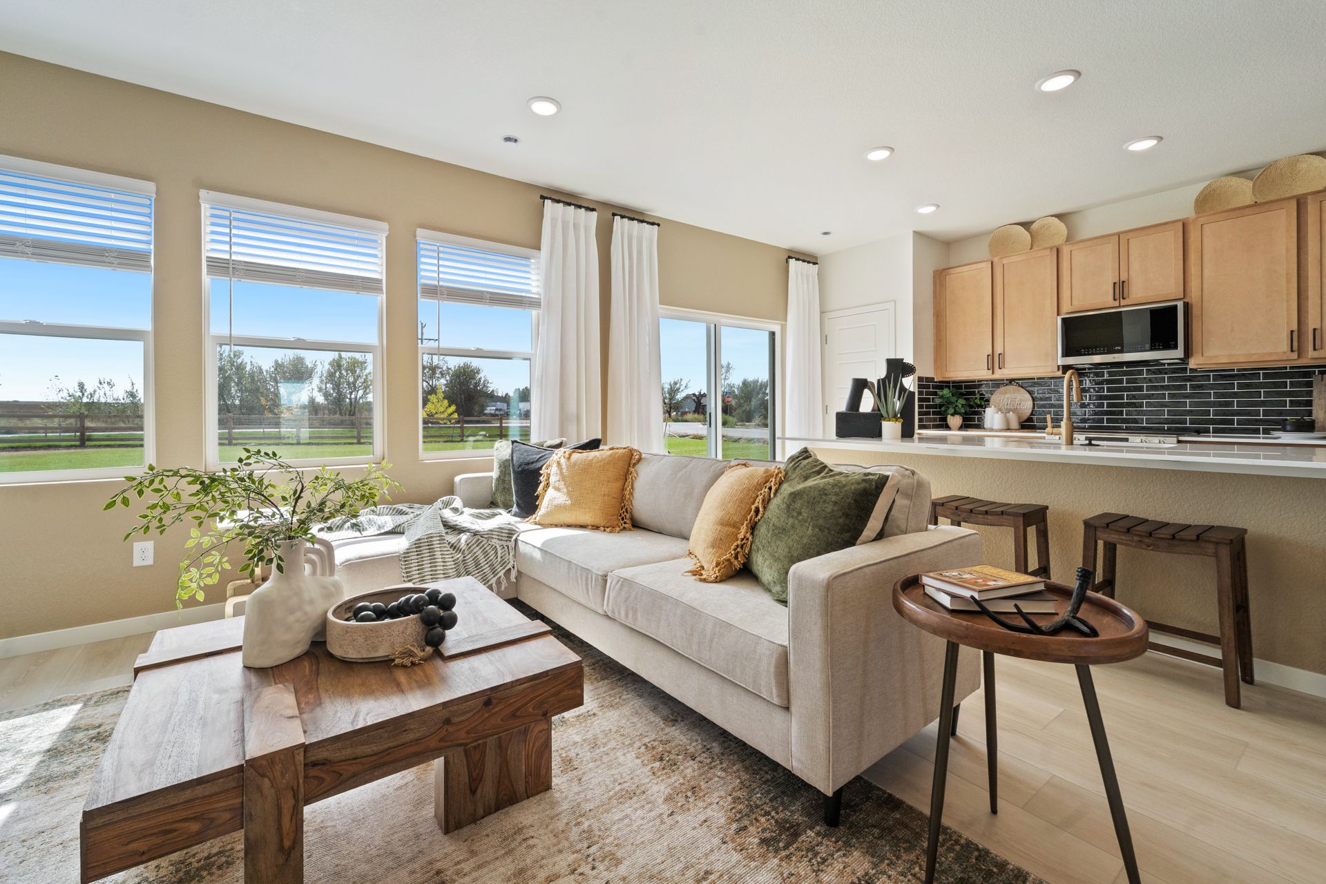 Hudson Model Home Somerset - Living Room