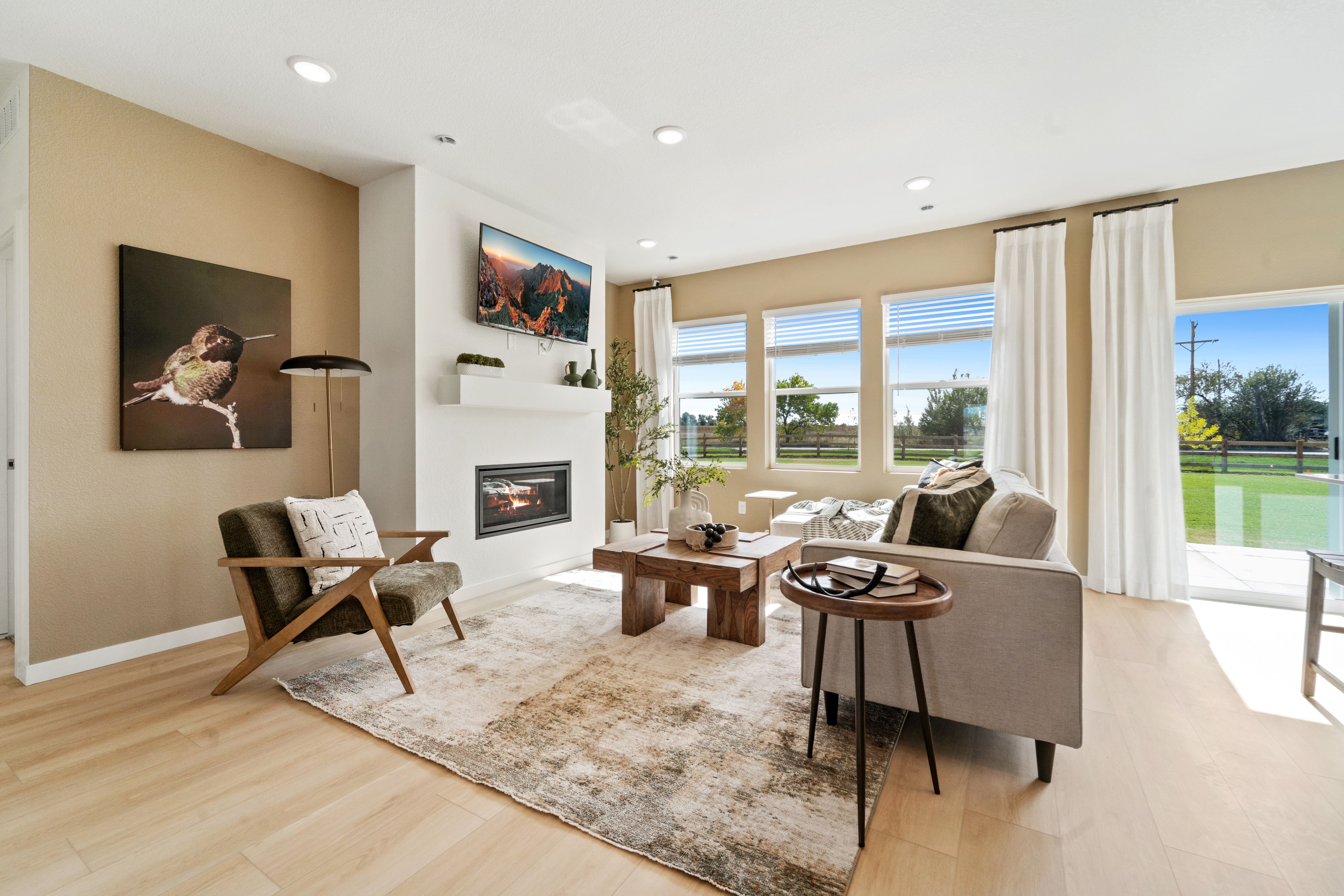 Hudson Model Home Somerset - Living Room