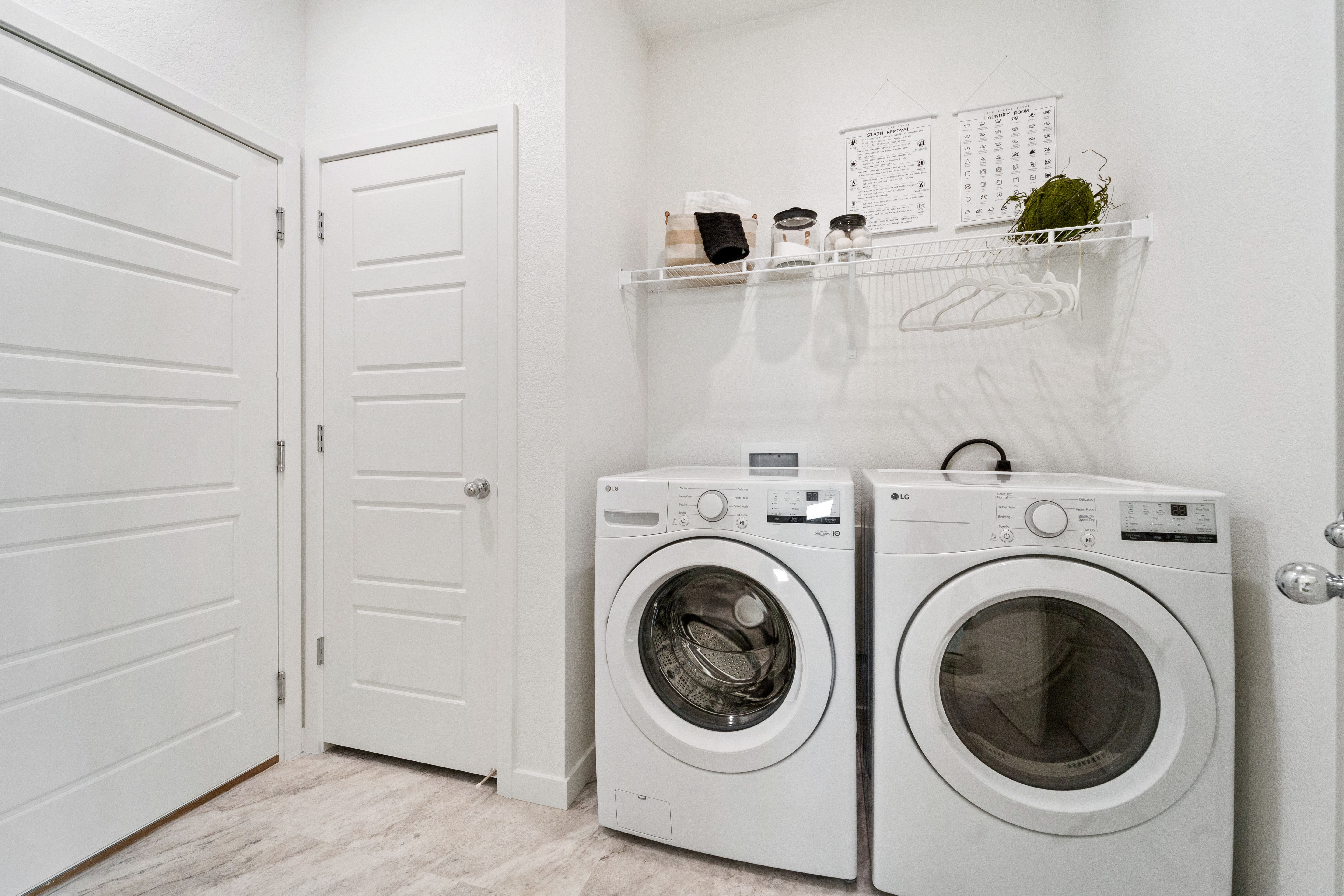 Hudson Model Home Somerset - Laundry Room