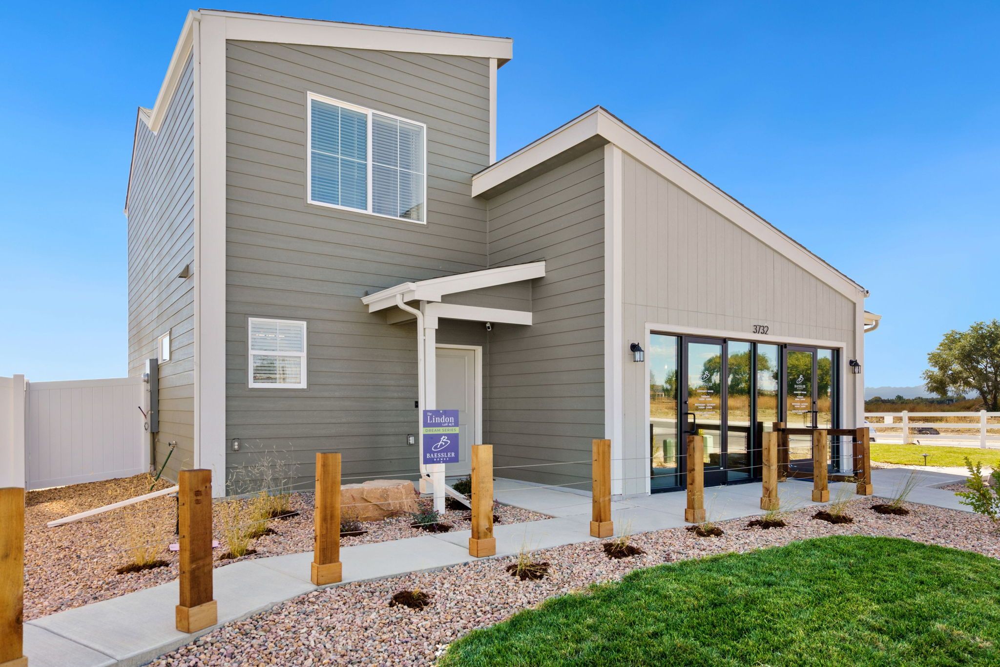 504 Lindon-3732 Lake Clark St Model Exterior